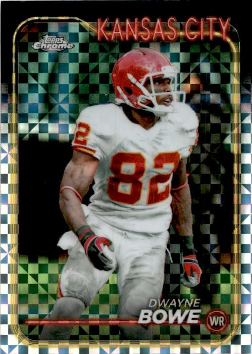 2024 Topps Chrome Checkerboard #100 Dwayne Bowe Kansas City