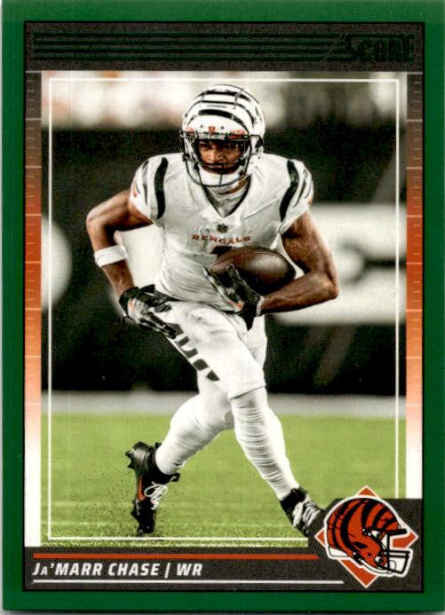 2024 Score Green #56 Ja'Marr Chase Cincinnati Bengals
