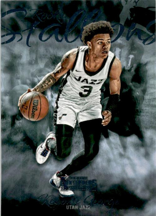 2023-24 Panini Contenders Rookie Stallions #18 Keyonte George Utah Jazz