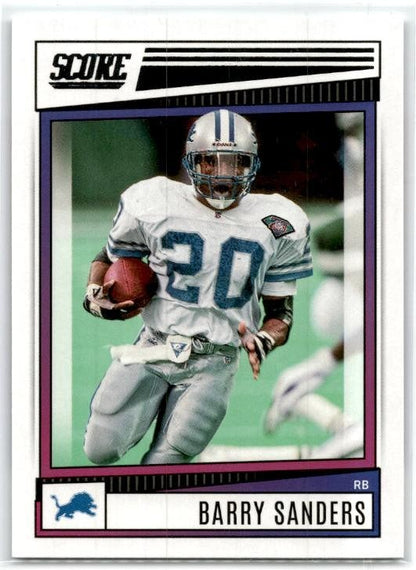 2022 Score #91 Barry Sanders Detroit Lions