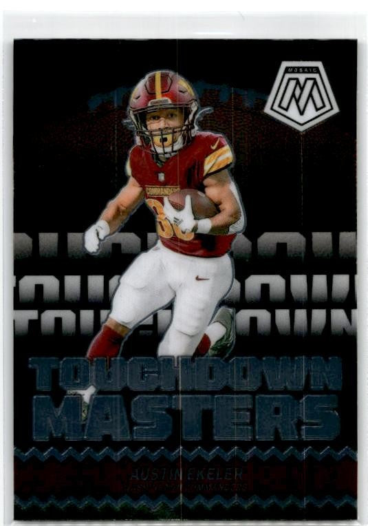 2024 Panini Mosaic Touchdown Masters #TM-AER Austin Ekeler Washington Commanders