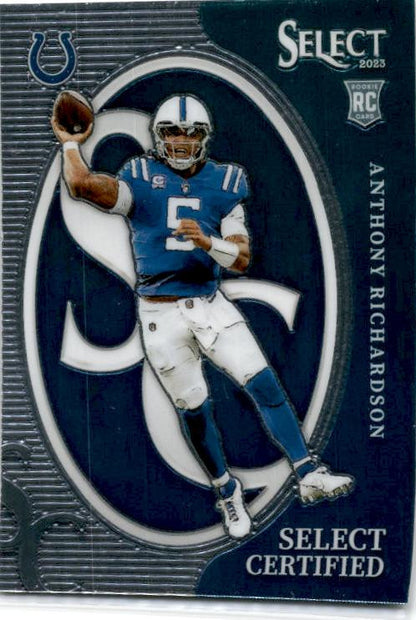 2023 Panini Select Select Certified Rookies #CRO-ARI Anthony Richardson Colts