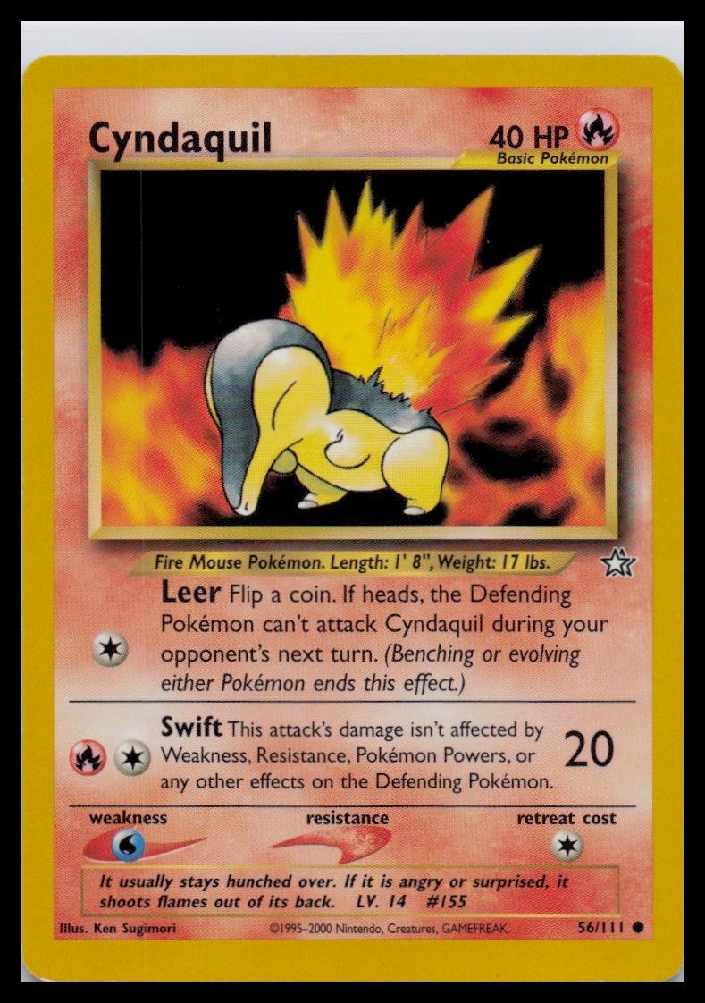 Neo Genesis #056/111 Cyndaquil (56)