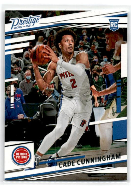 2021-22 Panini Chronicles #52 Cade Cunningham Rookie Detroit Pistons