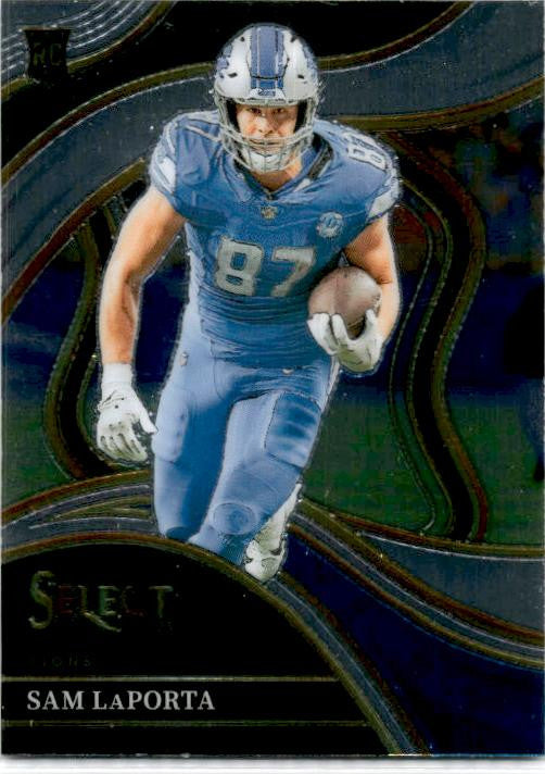 2023 Panini Select #221 Sam LaPorta Rookie Detroit Lions