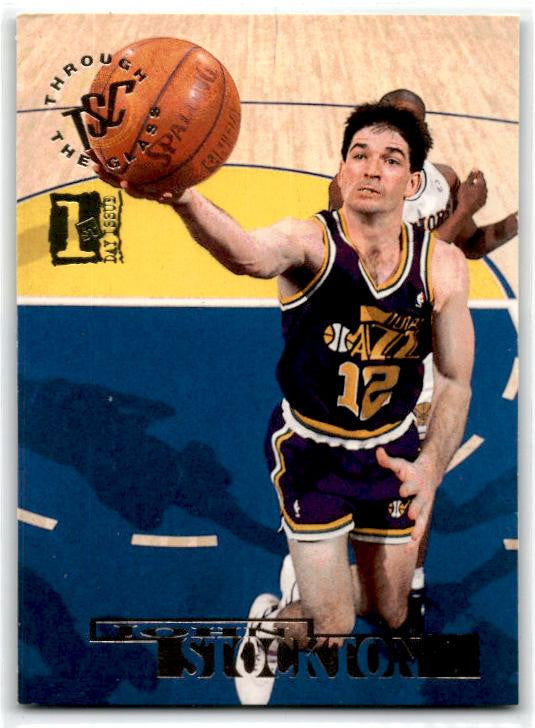 1994-95 Stadium Club 1st Day Issue #76 John Stockton Utah Jazz