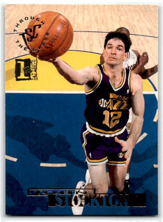 1994-95 Stadium Club 1st Day Issue #76 John Stockton Utah Jazz