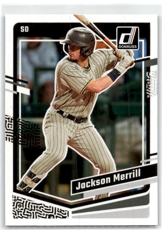 2023 Donruss #117 Jackson Merrill San Diego Padres