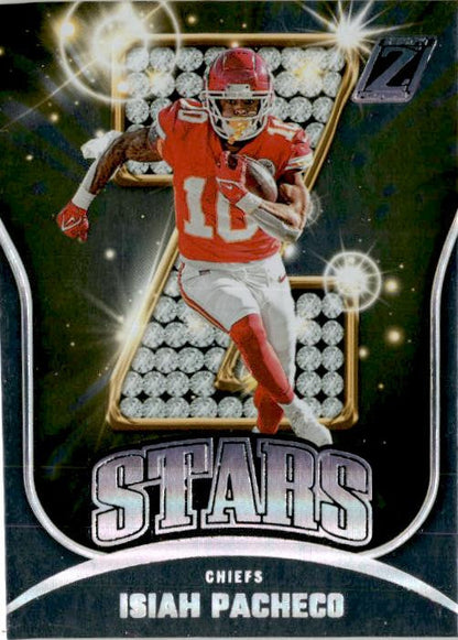 2023 Panini Zenith Z-Stars #13 Isiah Pacheco Kansas City Chiefs