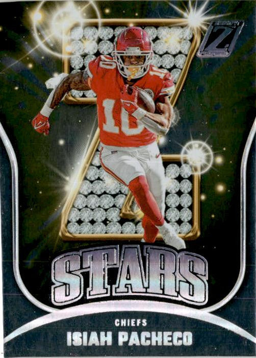 2023 Panini Zenith Z-Stars #13 Isiah Pacheco Kansas City Chiefs