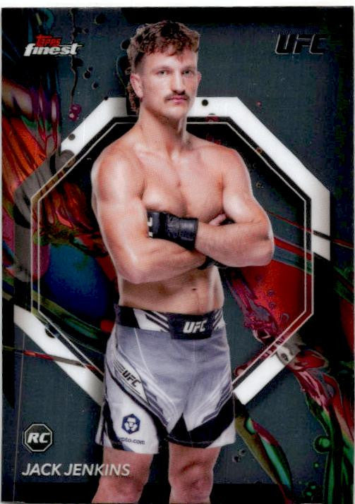 2024 Topps Finest UFC #83 Jack Jenkins Rookie