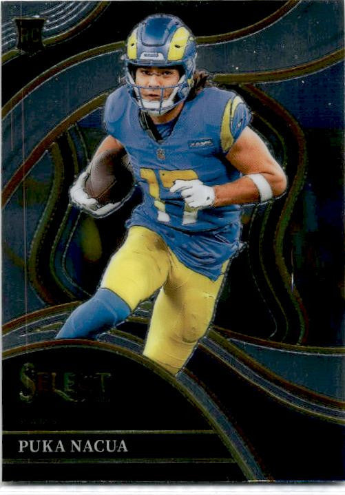 2023 Panini Select #224 Puka Nacua Rookie Los Angeles Rams