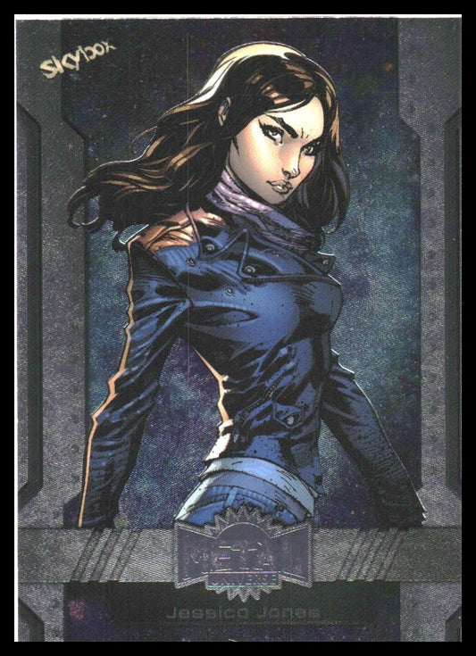 2024 SkyBox Metal Universe Marvel Avengers #80 Jessica Jones