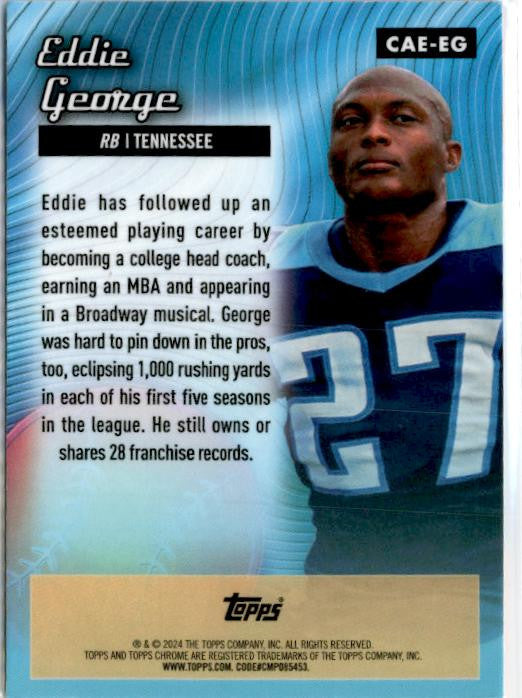 2024 Topps Chrome All-Etch #CAE-EG Eddie George