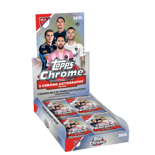 2025 Topps MLS Chrome Soccer Hobby Box