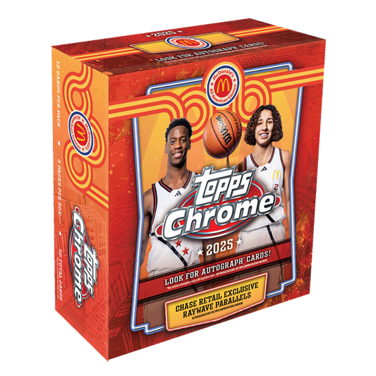 2025 Topps Chrome McDonald’s All-American Basketball - Mega Box