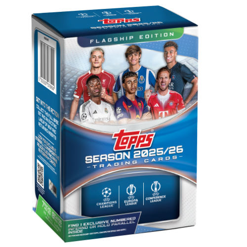 2025-26 Topps UEFA Club Competitions Soccer Blaster Box