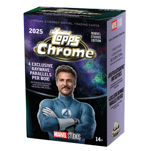 2024-25 Topps Marvel Studios Chrome Blaster Box