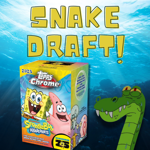 Topps Chrome Spongebob Snake Draft