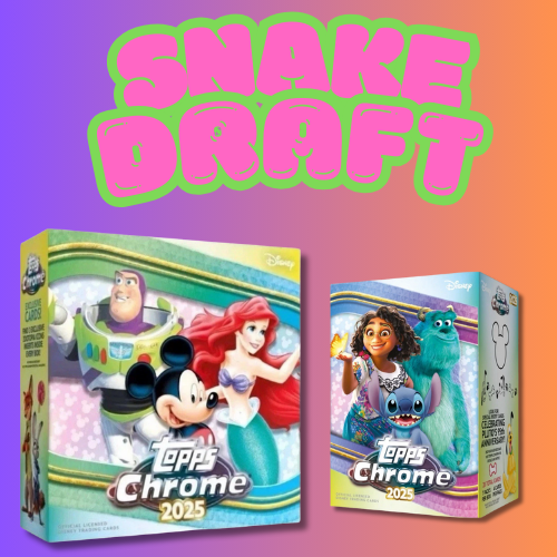 Topps Chrome Disney Snake Draft